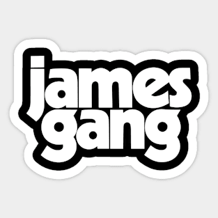 James gang Logo Sticker